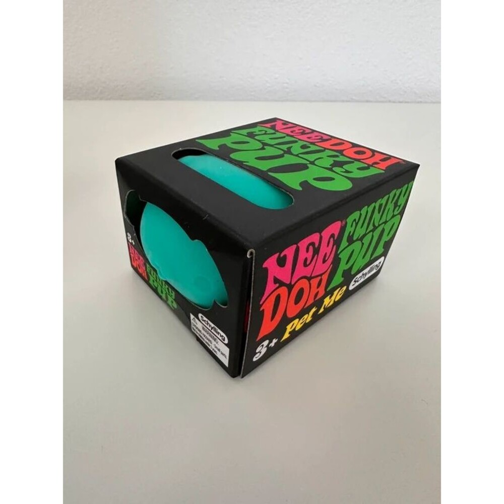 NeeDoh Funky Pup - Teal Squishy Fidget Toy